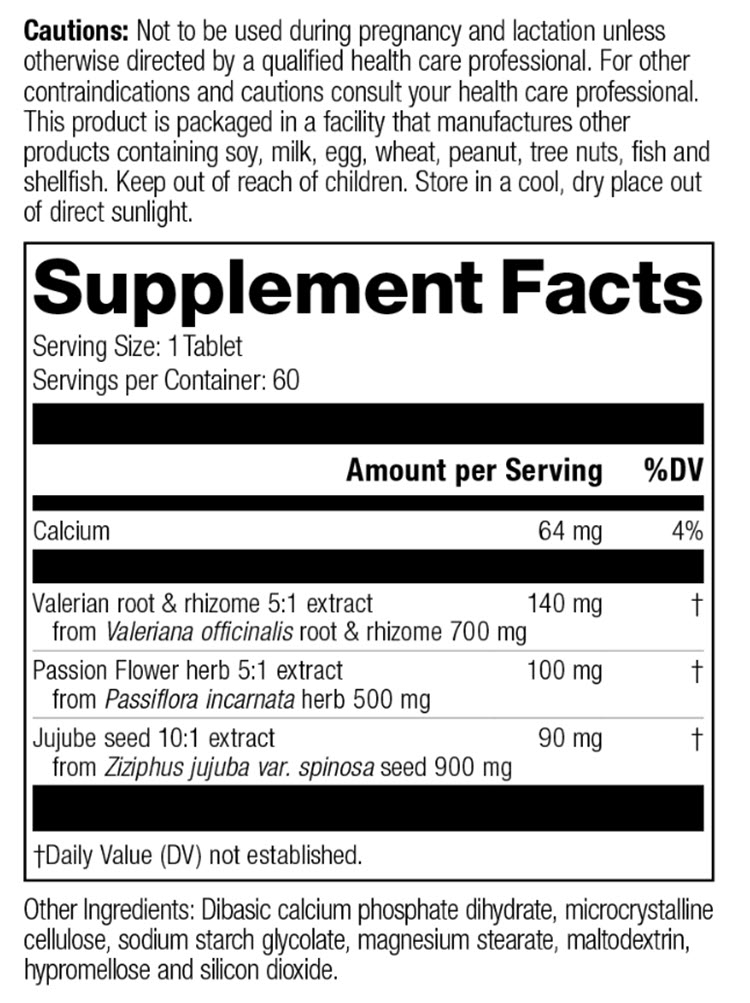 Valerian Complex - Sleep Promoting Supplement